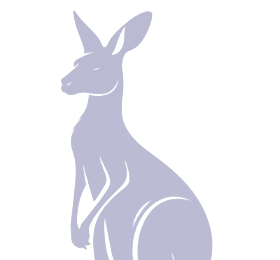 Australian kangaroo illustration